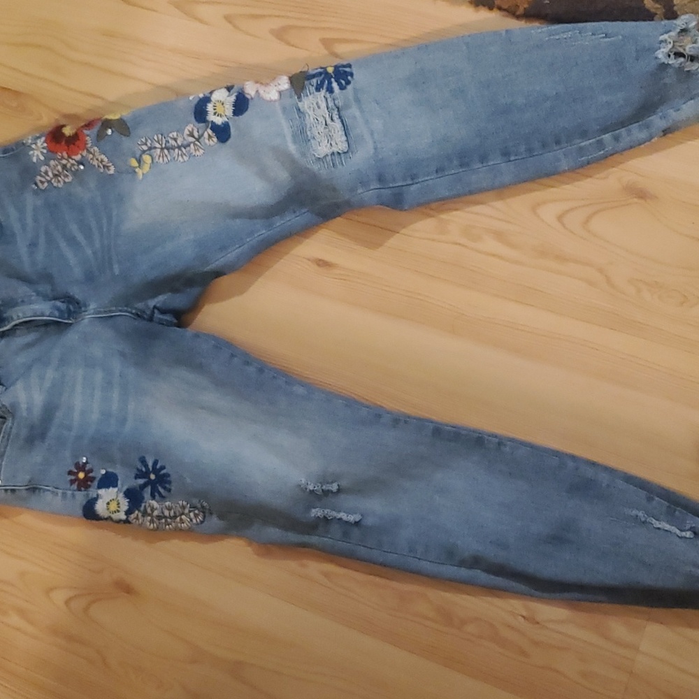Indigo Rein ankle length jeans